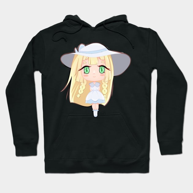 Lillie (no background) Hoodie by skeletaldomain